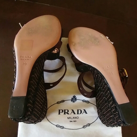 ***SALE****Prada wedges!! - Picture 3 of 4